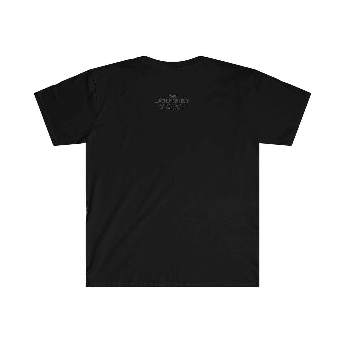 Journey Podcast - Unisex Softstyle Podcast Mic T-Shirt